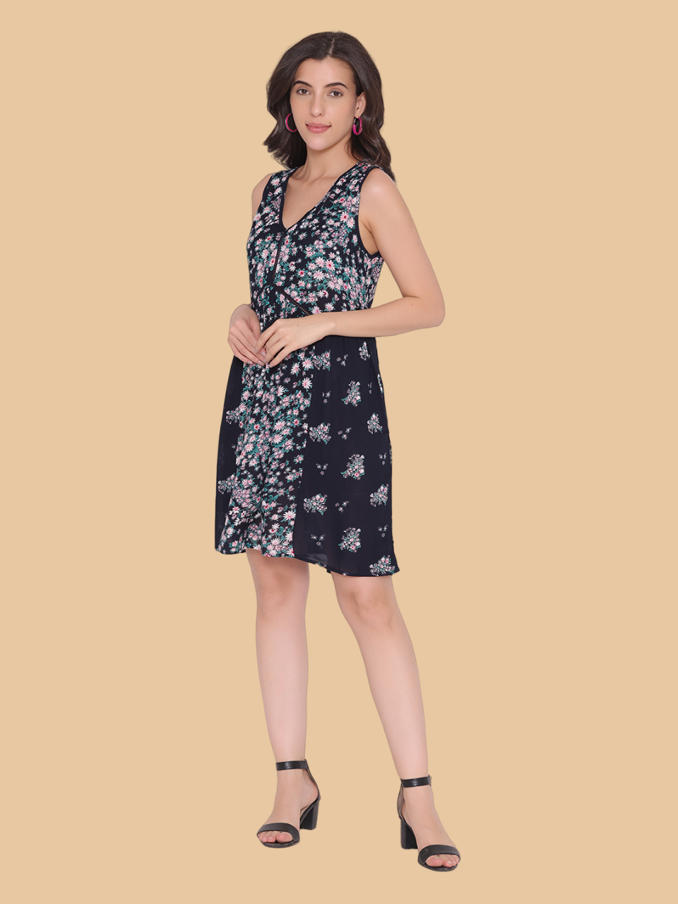 Flawless Women Mini Printed Dress | BLOOM Being Flawless