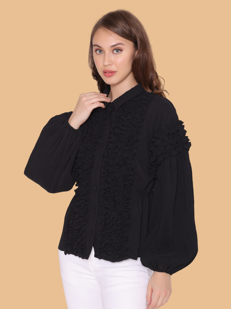 Flawless Women Thrill Ruffle Top | RUFFLE Being Flawless