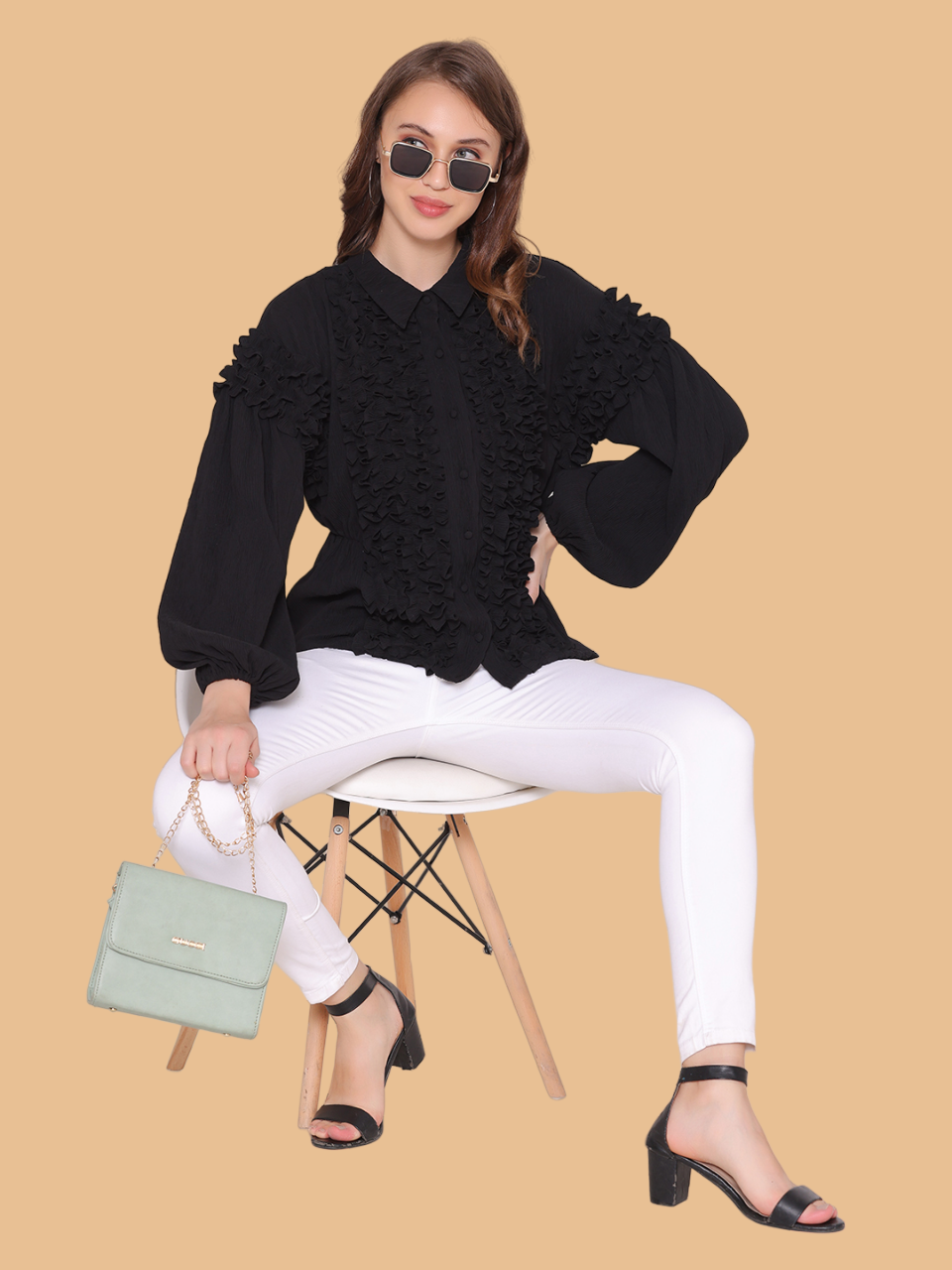 Flawless Women Thrill Ruffle Top | RUFFLE Being Flawless