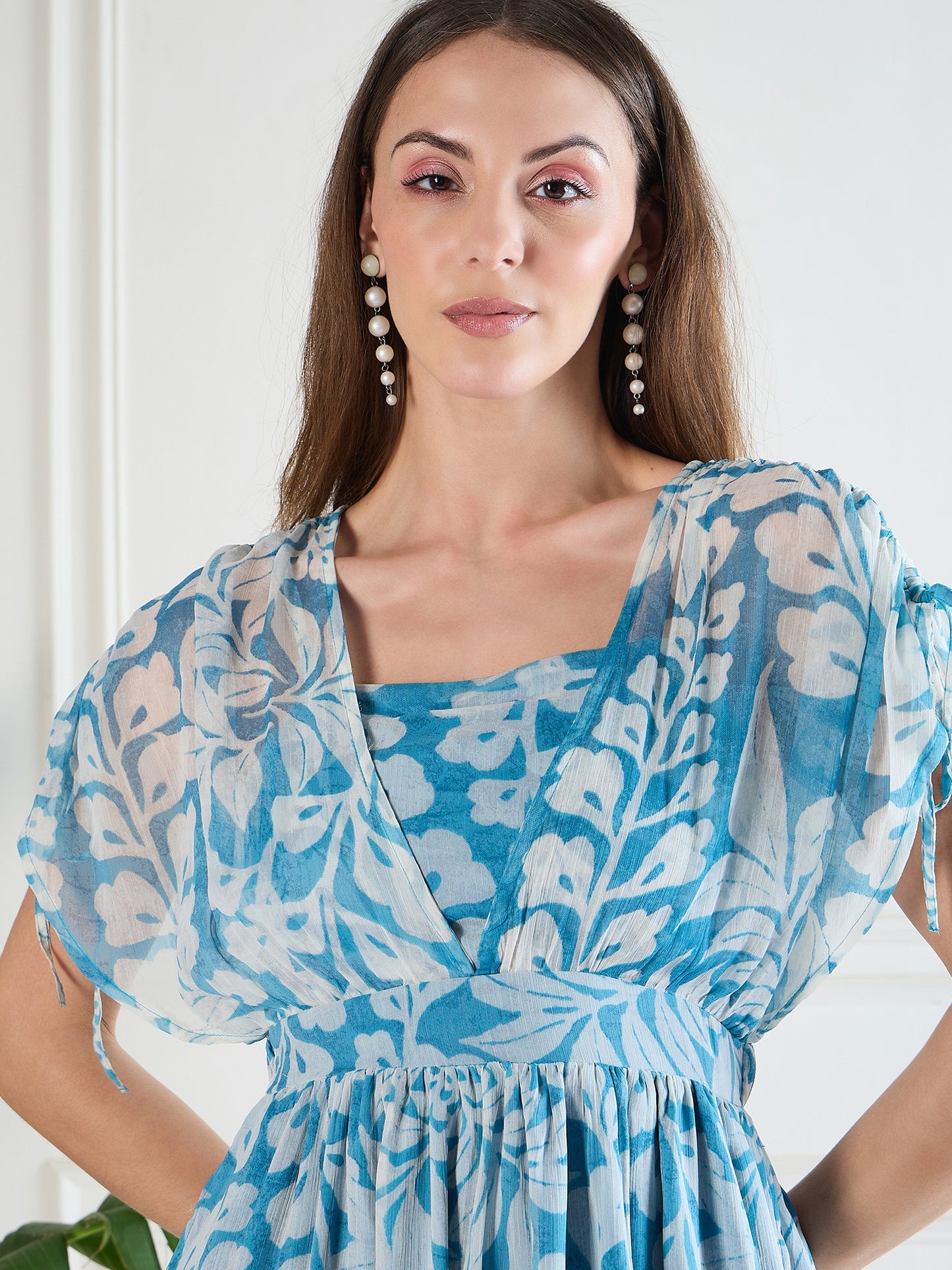 Flawless Trendy Fit And Flare Maxi Dress For Women | MARIGOLD