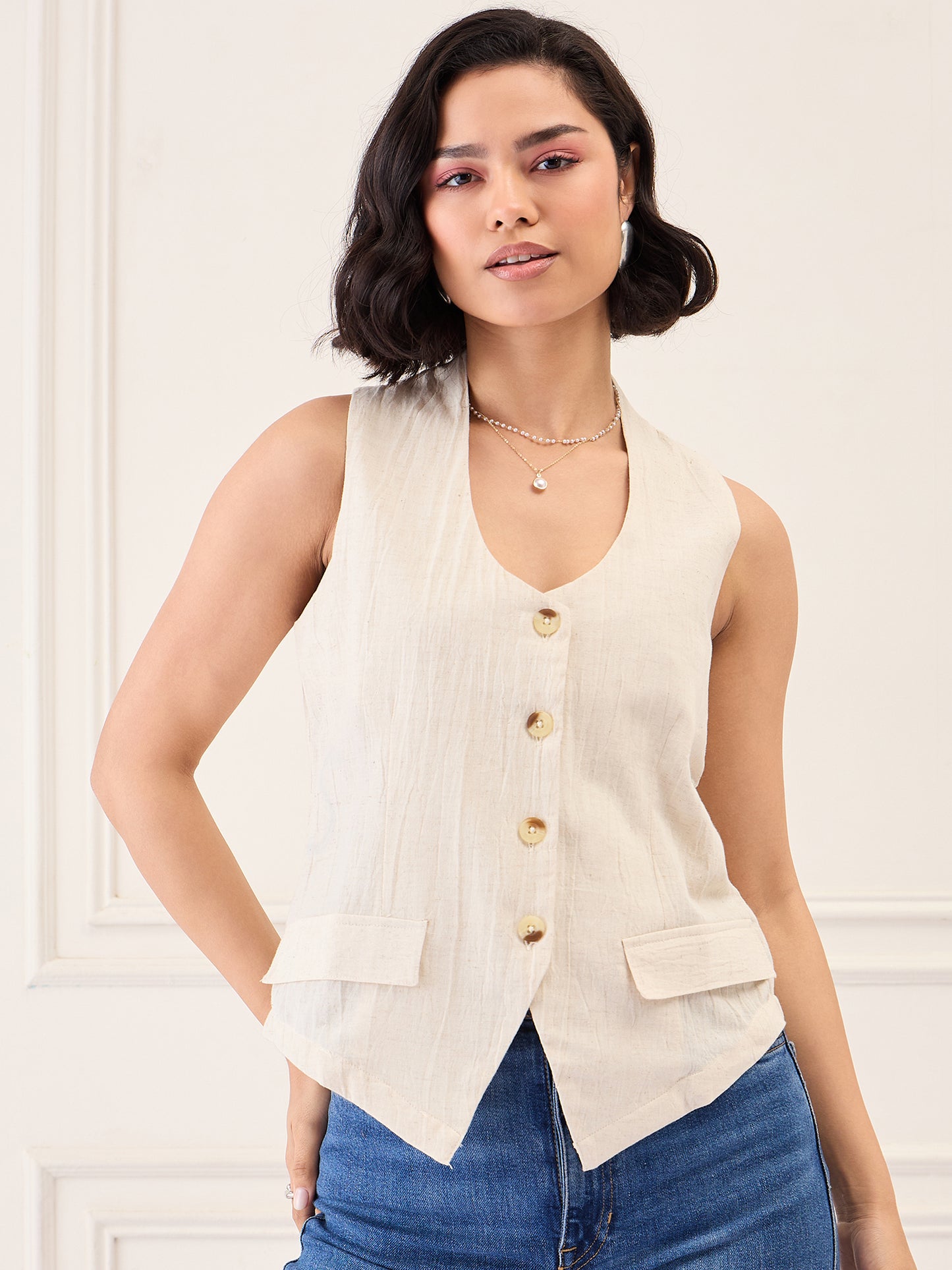 Cotton Waistcoat for Women - Stylish and Comfortable