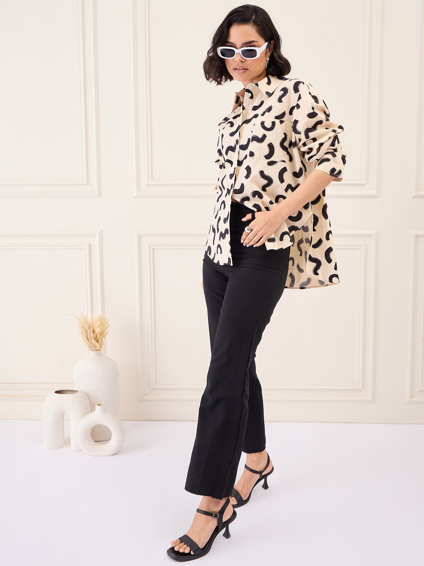 Beige Shirt for women | Casual & Party Wear
