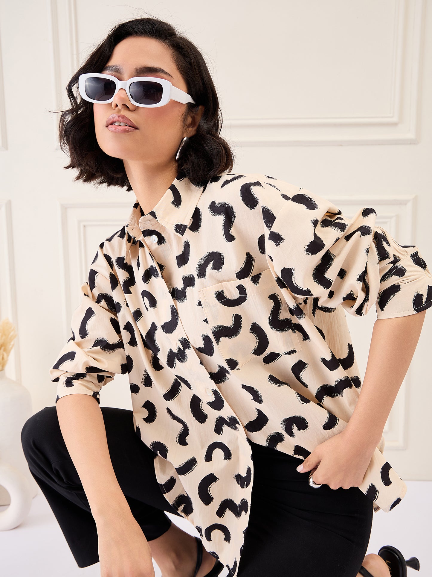 Beige Shirt for women | Casual & Party Wear