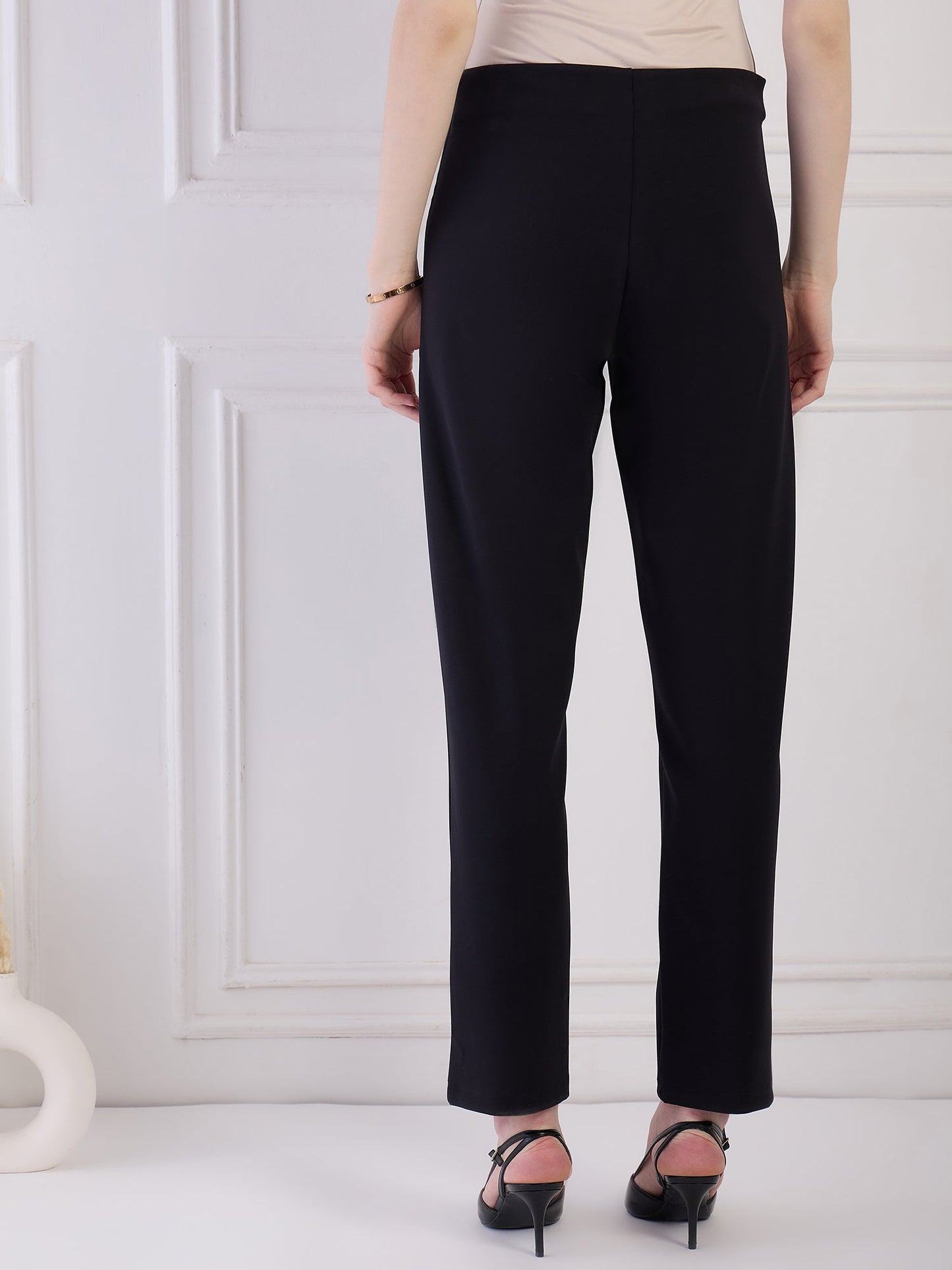 Black Imported Lycra Pant Being Flawless