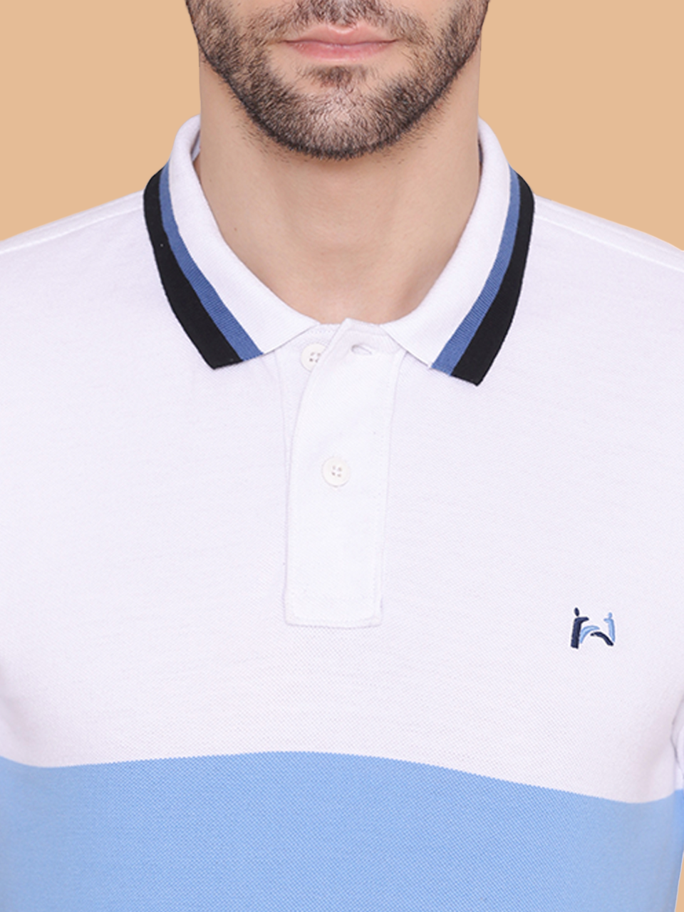 Flawless Organic Orient Men Polo T-Shirt | OCEAN Being Flawless