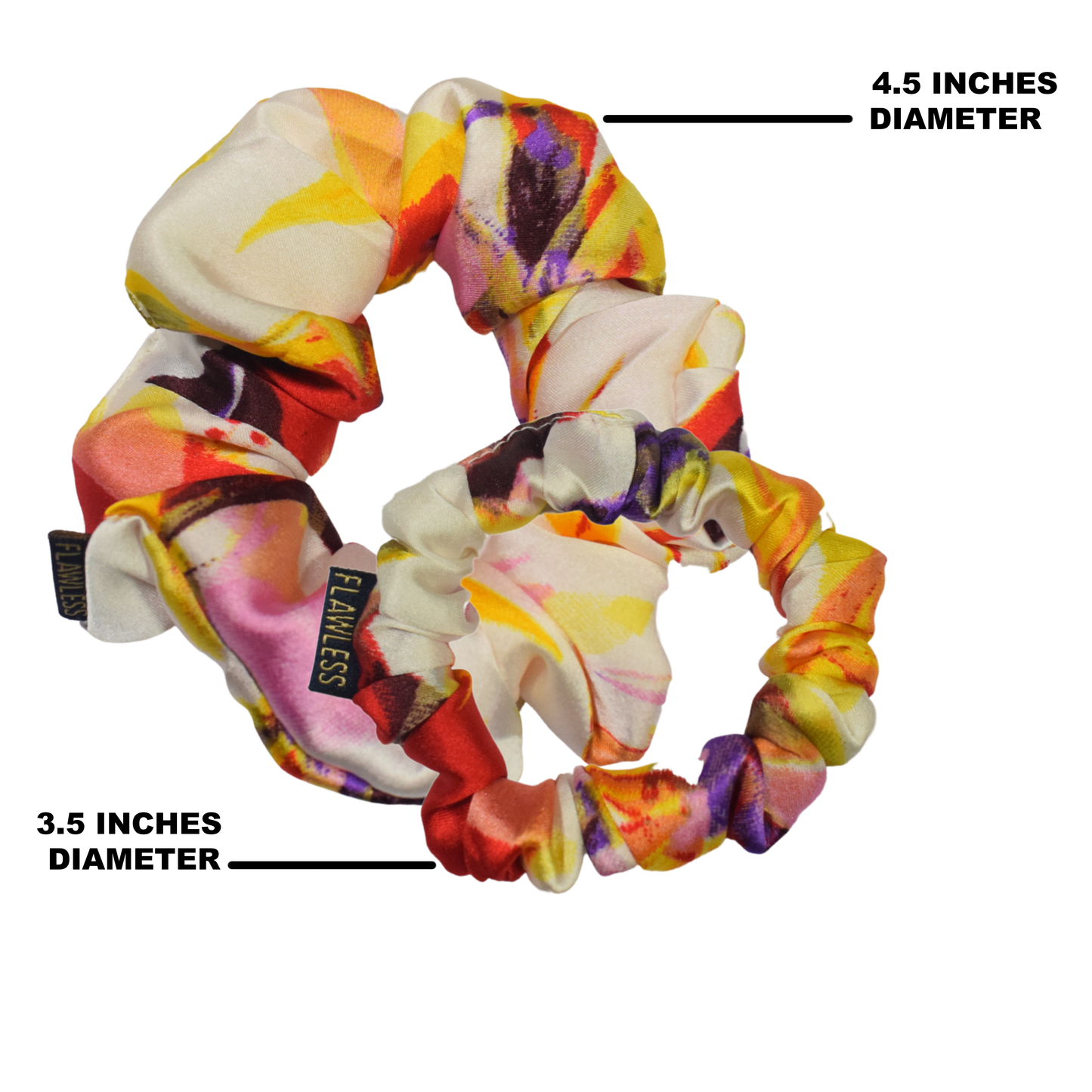 Flawless Stylish & Cute Hair Accessories Ties Scrunchies Ponytail Holders | Pack Of 2 Being Flawless