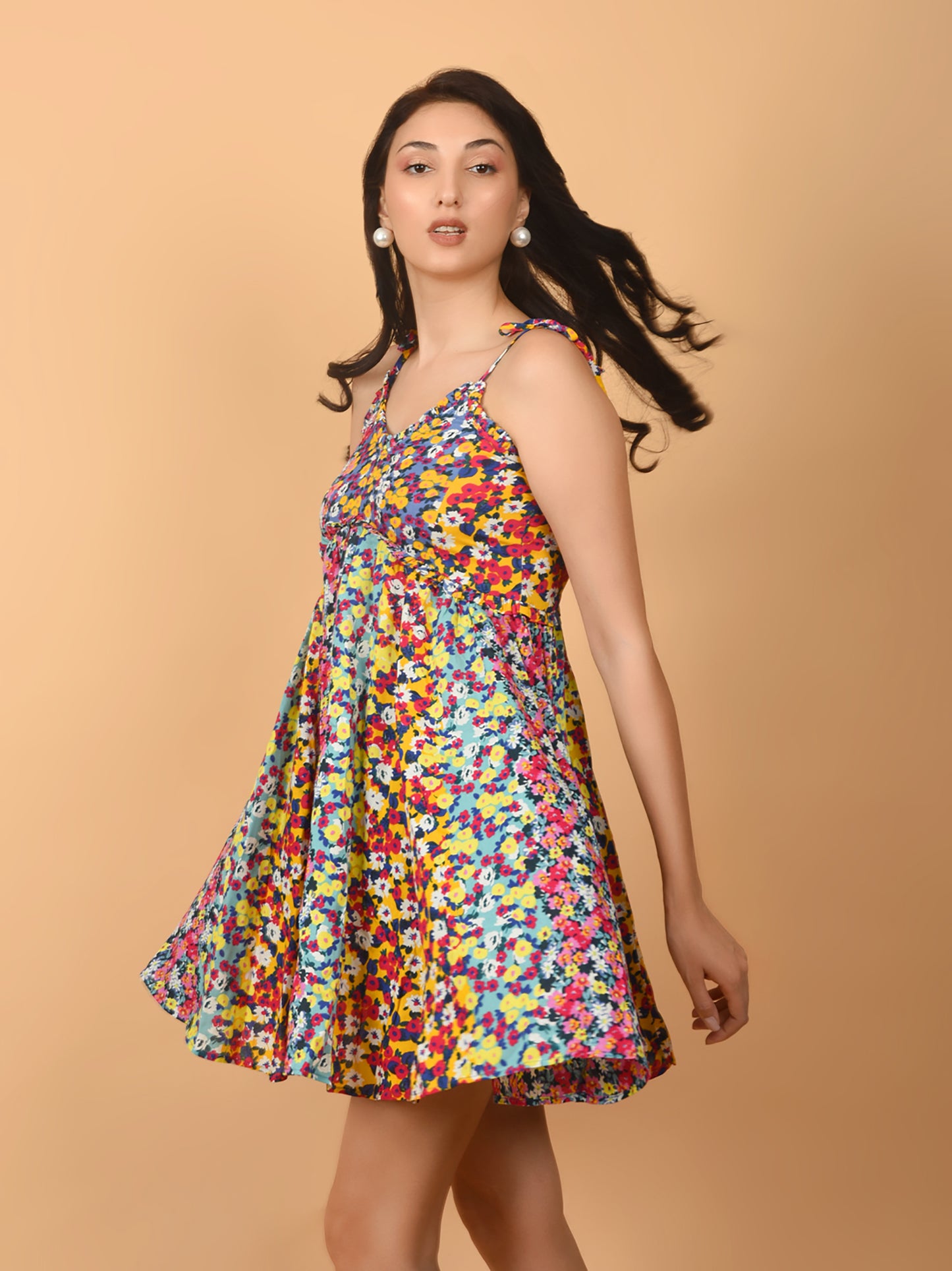 Flawless Women Multicolor Barbie Dress Being Flawless