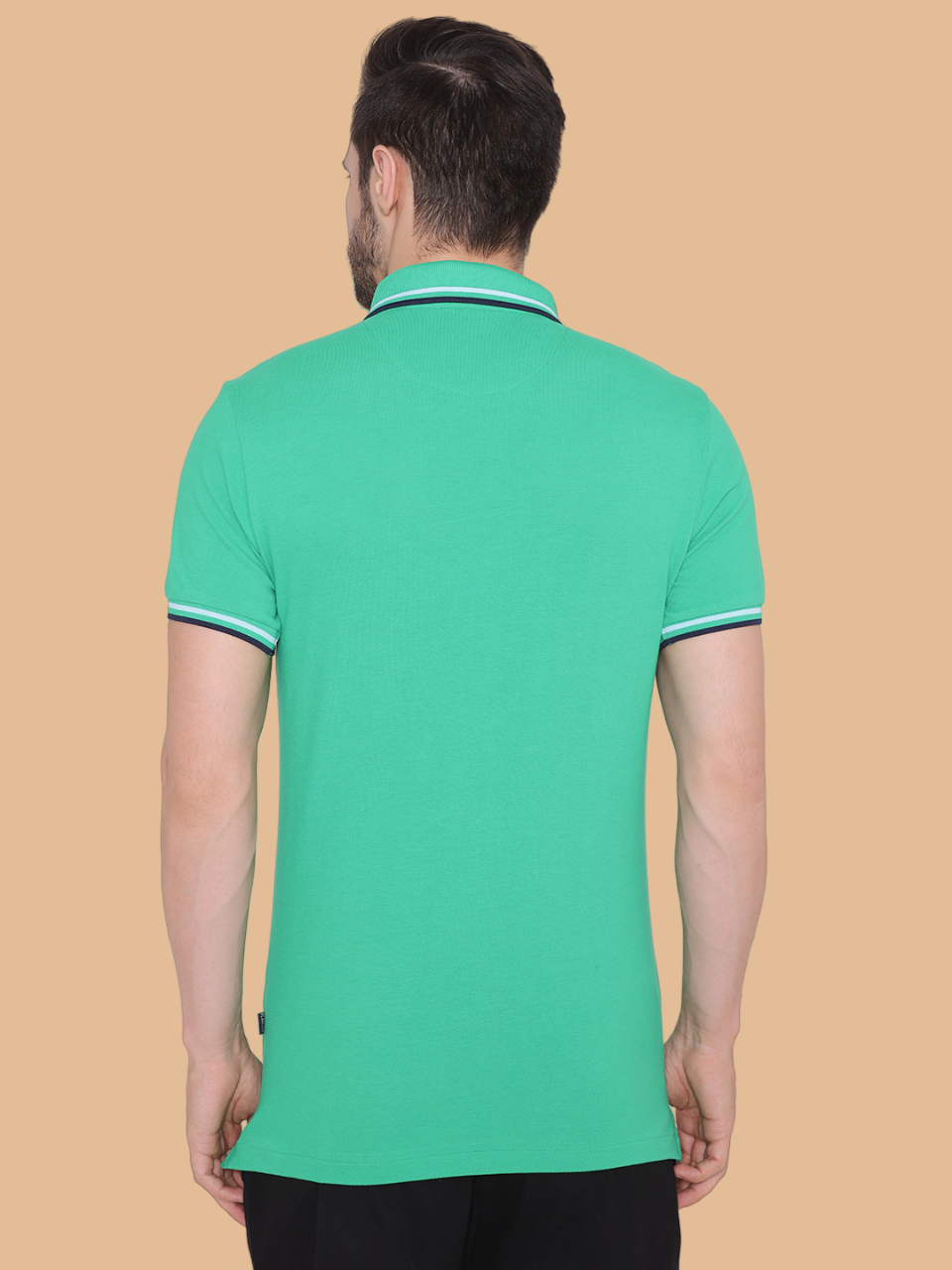 Flawless Men Organic Cotton Polo T-Shirt Being Flawless