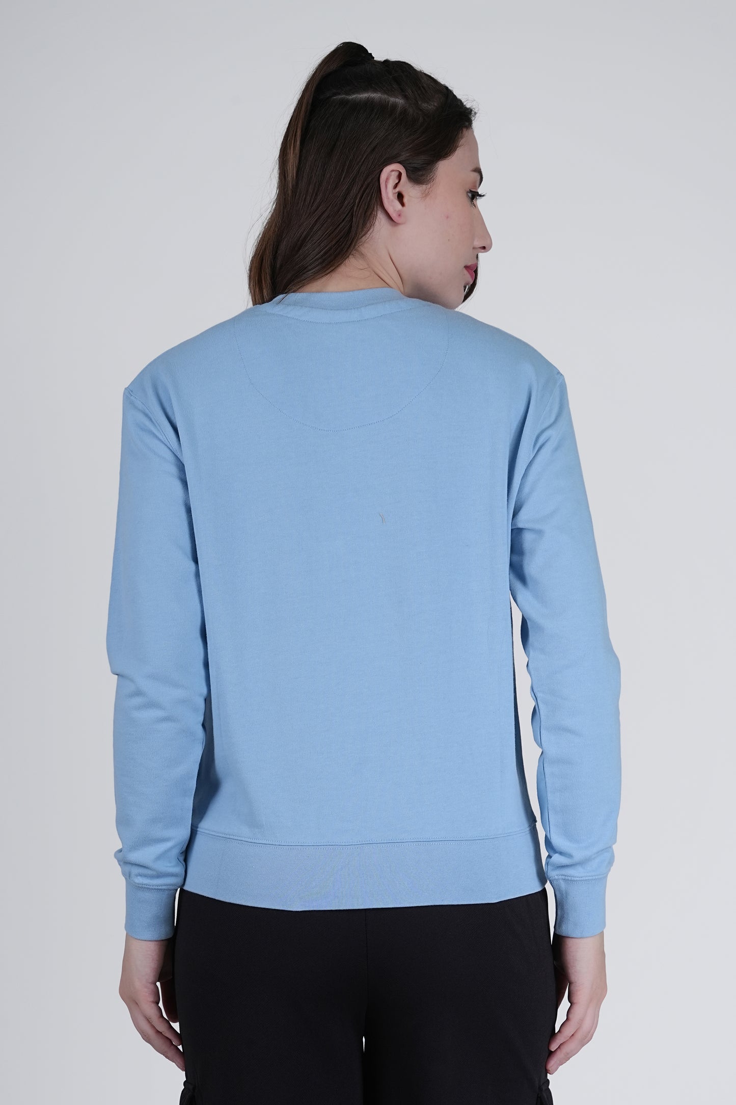 Flawless Women High Printed Sky Sweatshirt Being Flawless