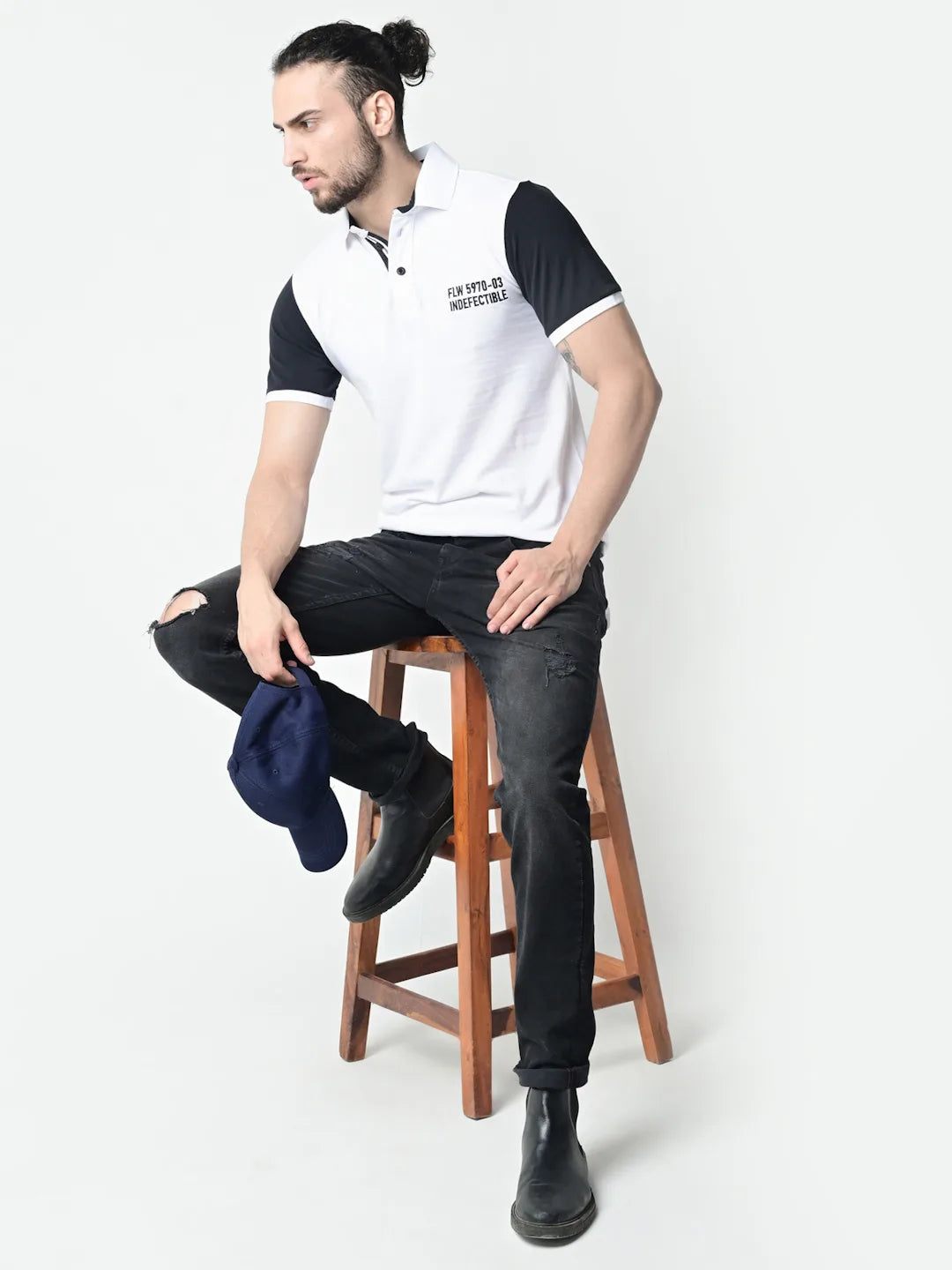 Flawless Women Organic Swag Chess Polo T-Shirt Being Flawless