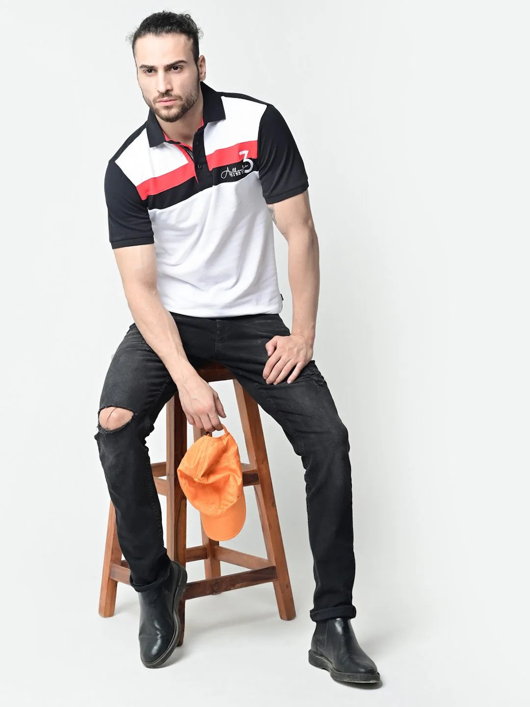 Flawless Organic Sociable Men Polo T-Shirt Being Flawless