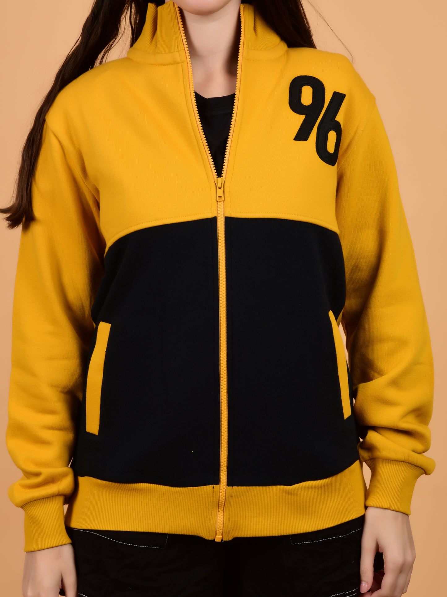 Flawless women Trendy Zipper Sweatshirt Being Flawless