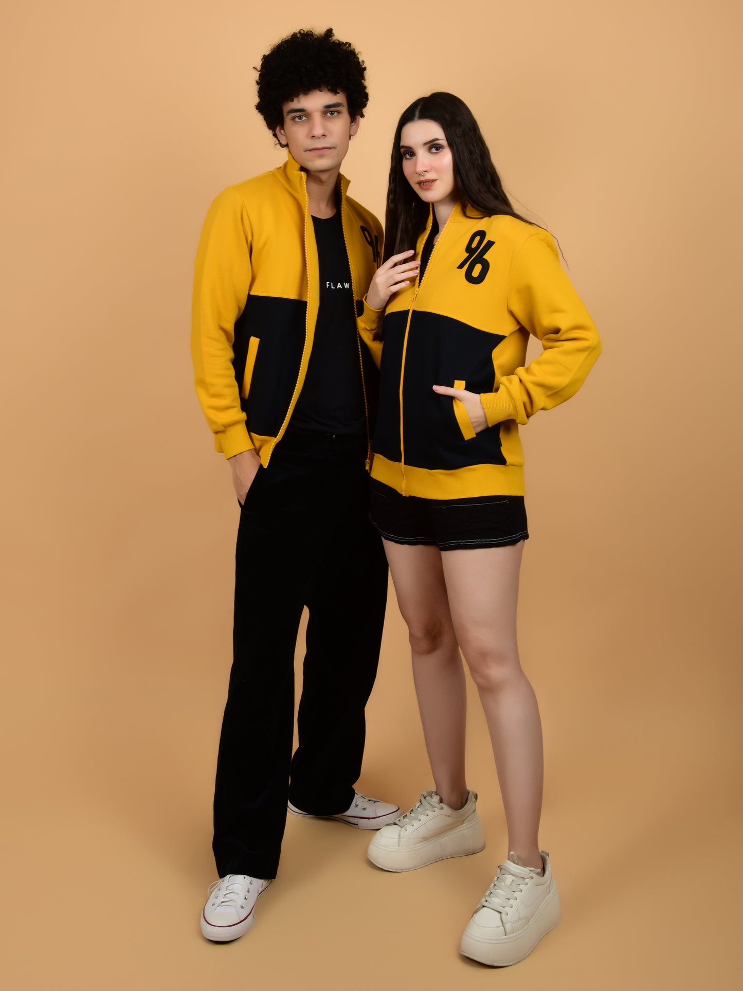 Flawless Unisex Trendy Zipper Sweatshirt Being Flawless