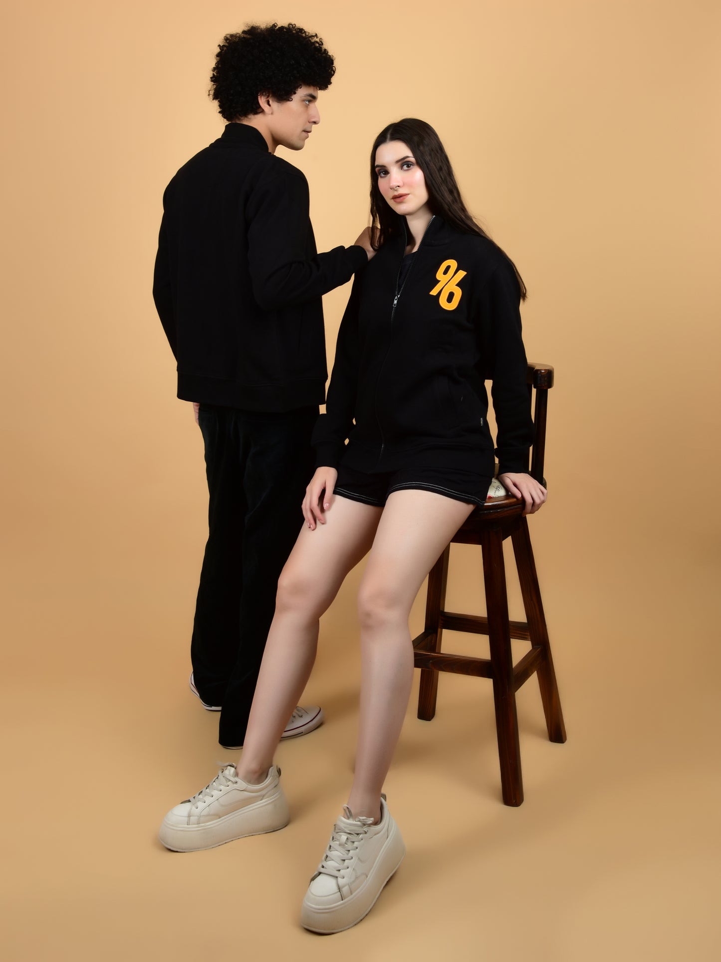 Flawless Men Blackie Zipped Sweatshirt Being Flawless