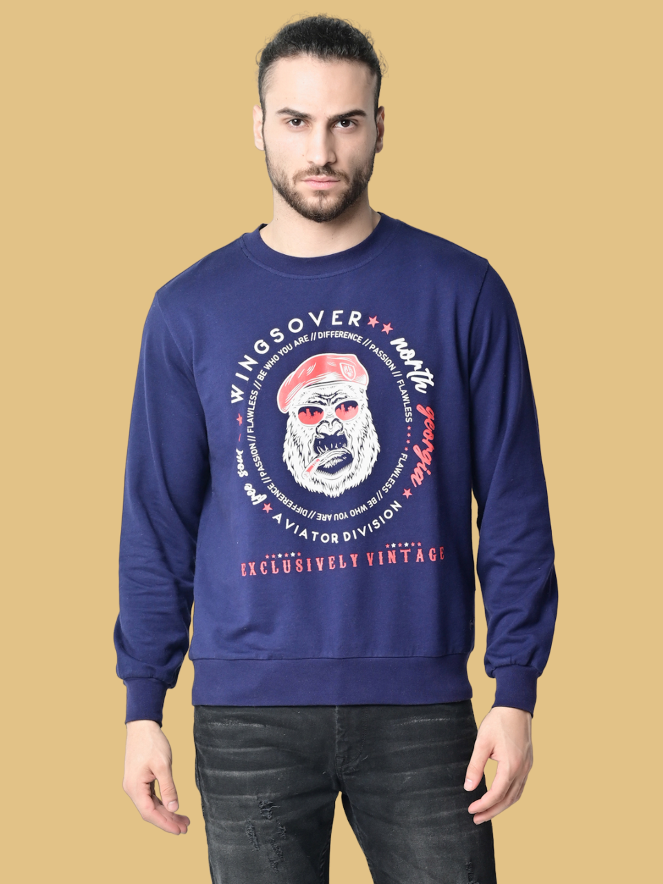 Flawless Men Wingsover Spark Sweatshirt Being Flawless