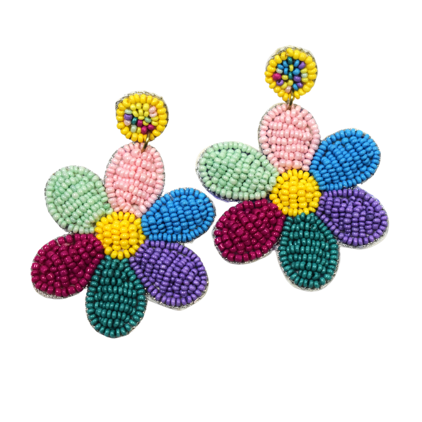 Flawless Flawer Handmade Beaded Bird Earrings For Women & Girls Being Flawless