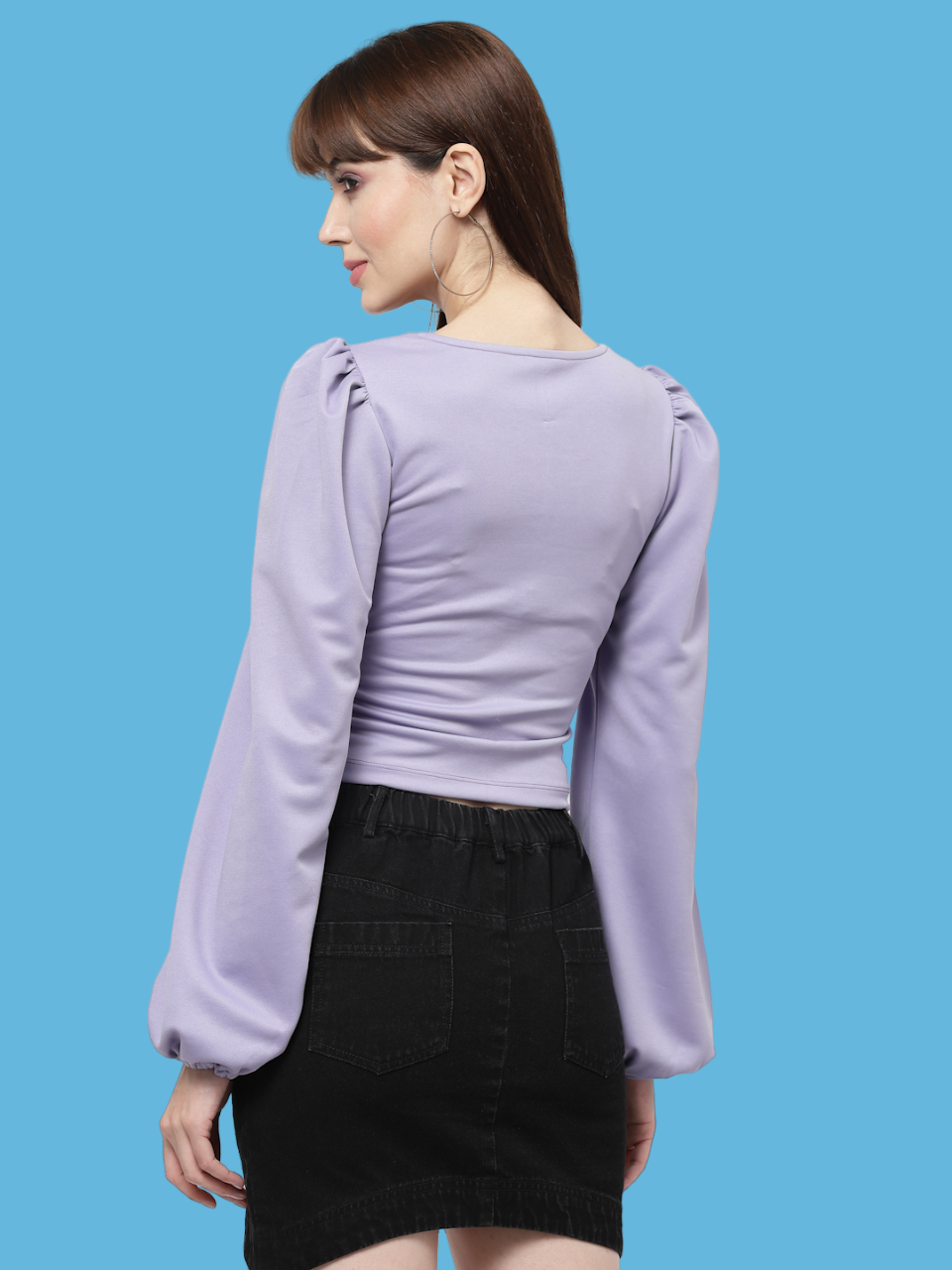Flawless Women Lavendra Crop Top | MOON Being Flawless