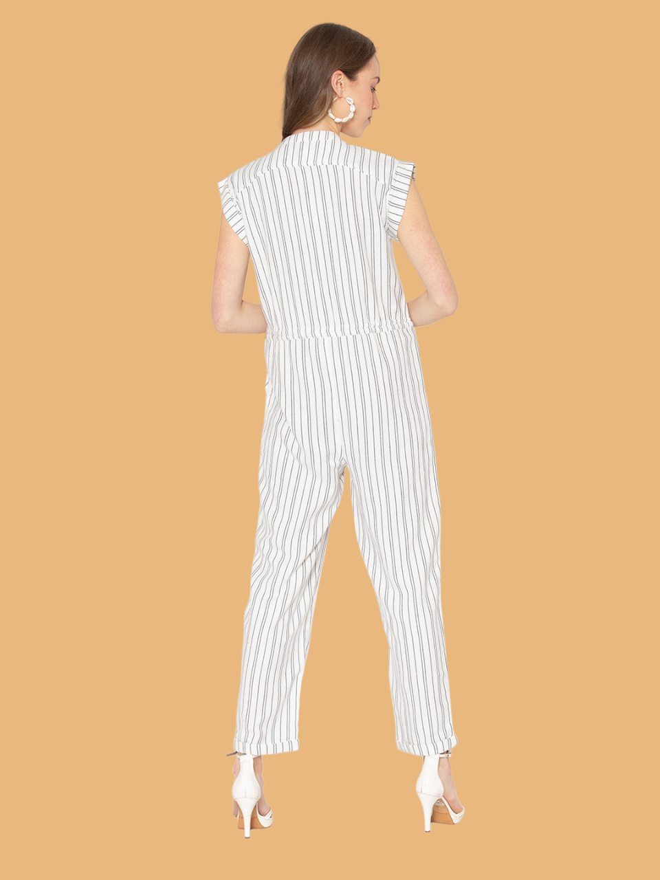 Flawless Women Wink White Jumpsuit Being Flawless