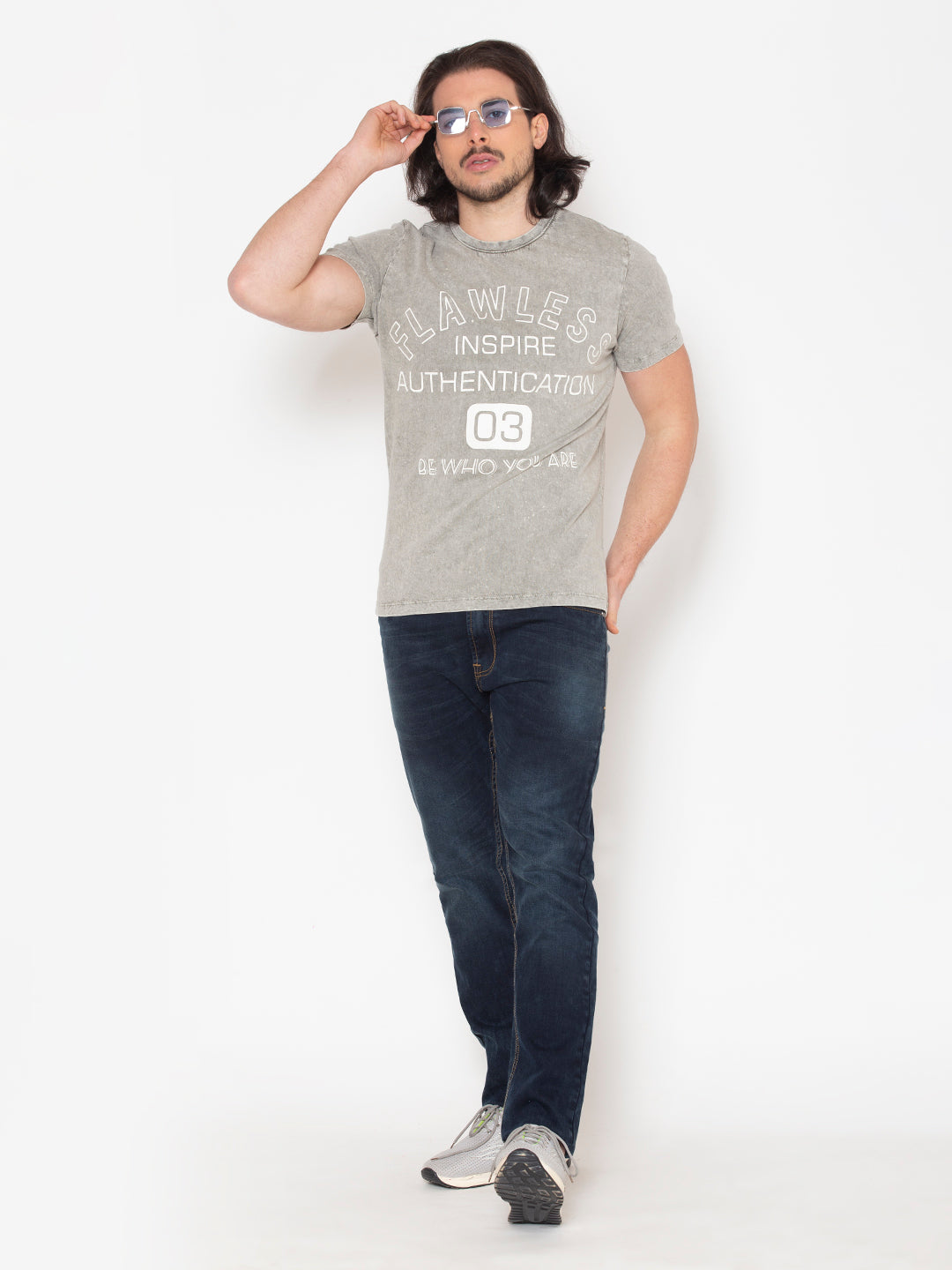 Flawless Men Cotton t-Shirt Being Flawless