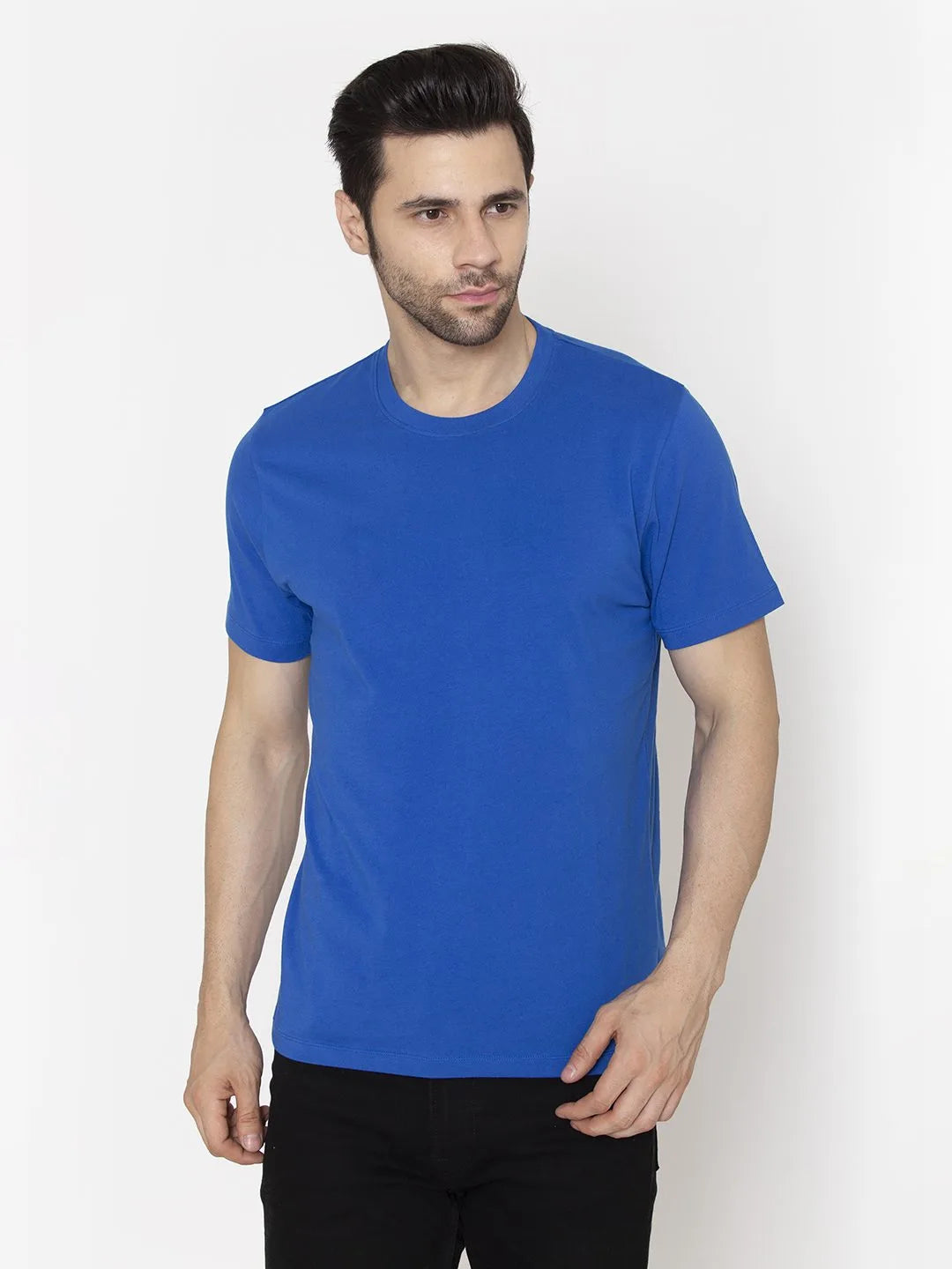 Flawless Men's Bold Blue T-shirt Being Flawless
