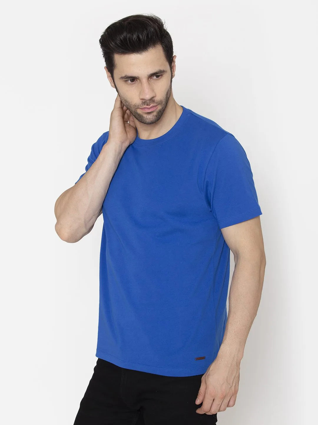 Flawless Men's Bold Blue T-shirt Being Flawless