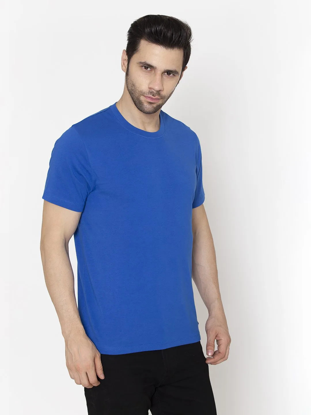 Flawless Men's Bold Blue T-shirt Being Flawless