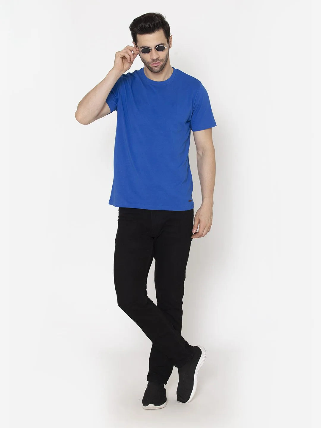 Flawless Men's Bold Blue T-shirt Being Flawless