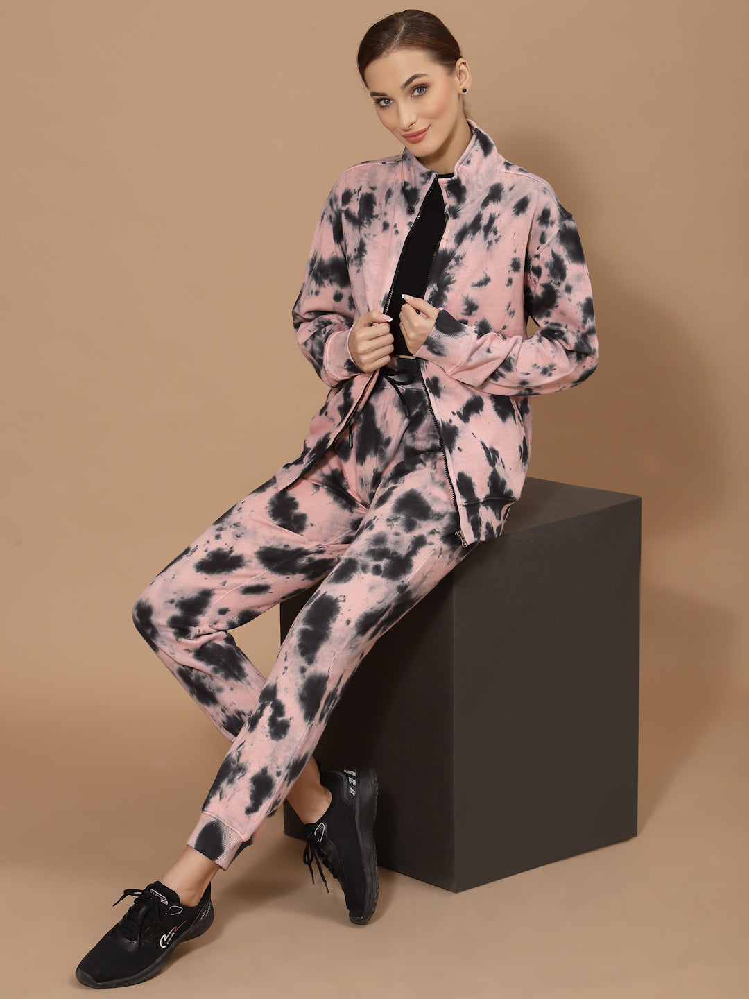 Flawless Women Winter Pink Co-ord set | SUNSET Being Flawless