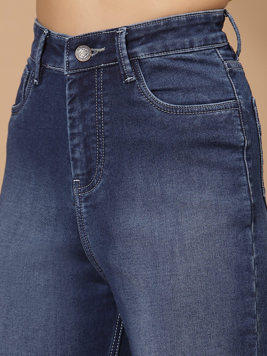 FLAWLESS WOMEN BLUE DENIMS DEPANT JEANS Being Flawless
