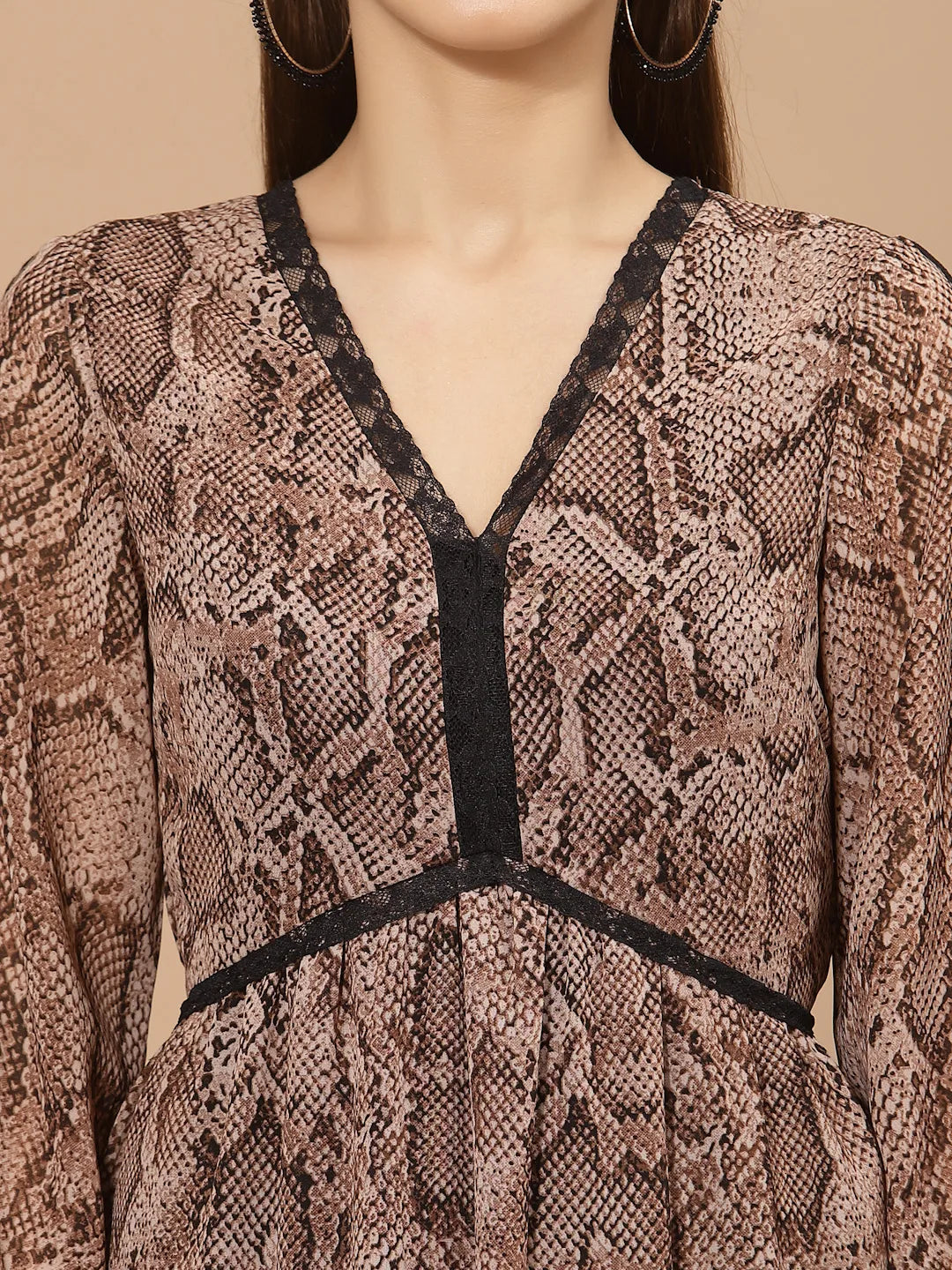 Flawless Flawless Women Animal Printed Dress | SARAH Being Flawless
