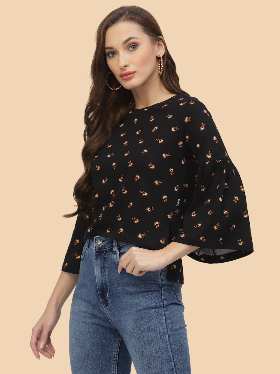 Flawless Women Black Regular Top Being Flawless