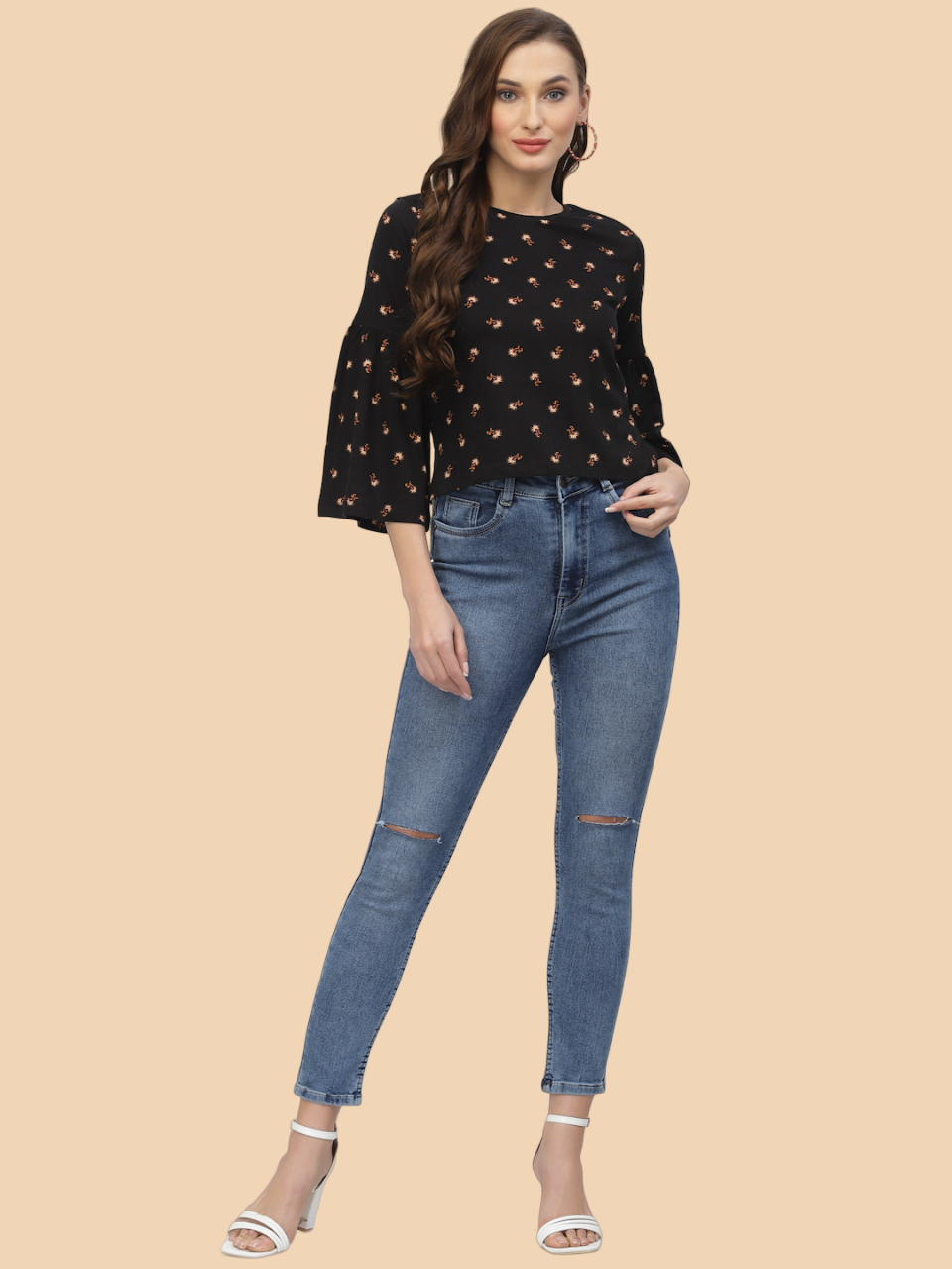 Flawless Women Black Regular Top Being Flawless