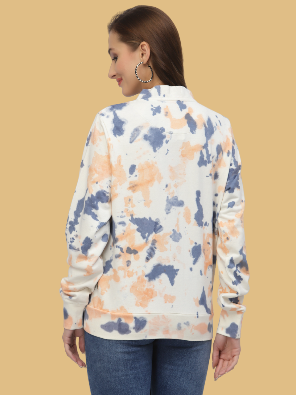 Flawless Women Tie And Dye Sweatshirt Being Flawless