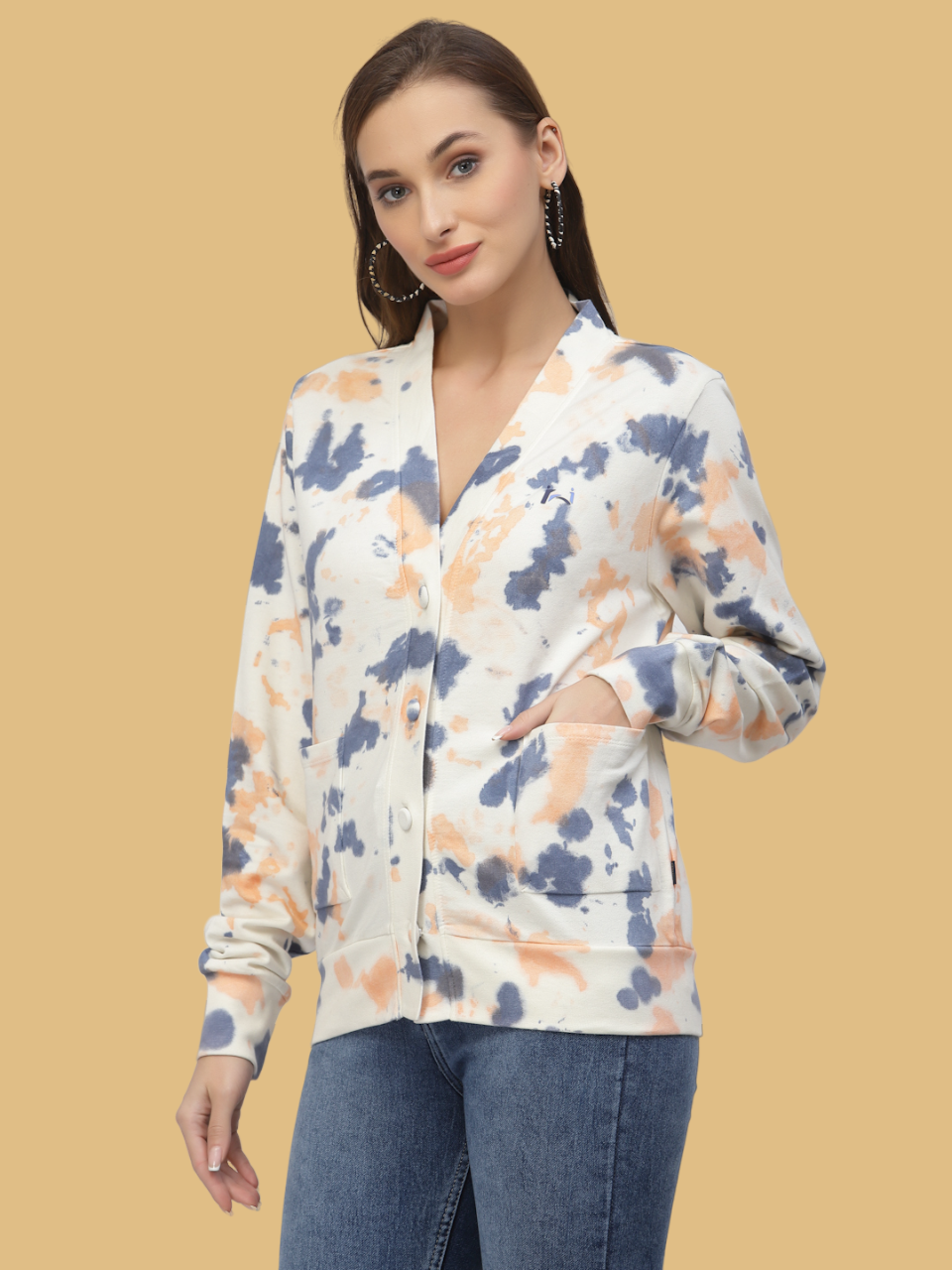 Flawless Women Tie And Dye Sweatshirt Being Flawless