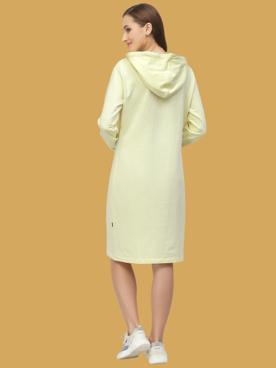 Flawless Women Yellow Winter Dress Being Flawless