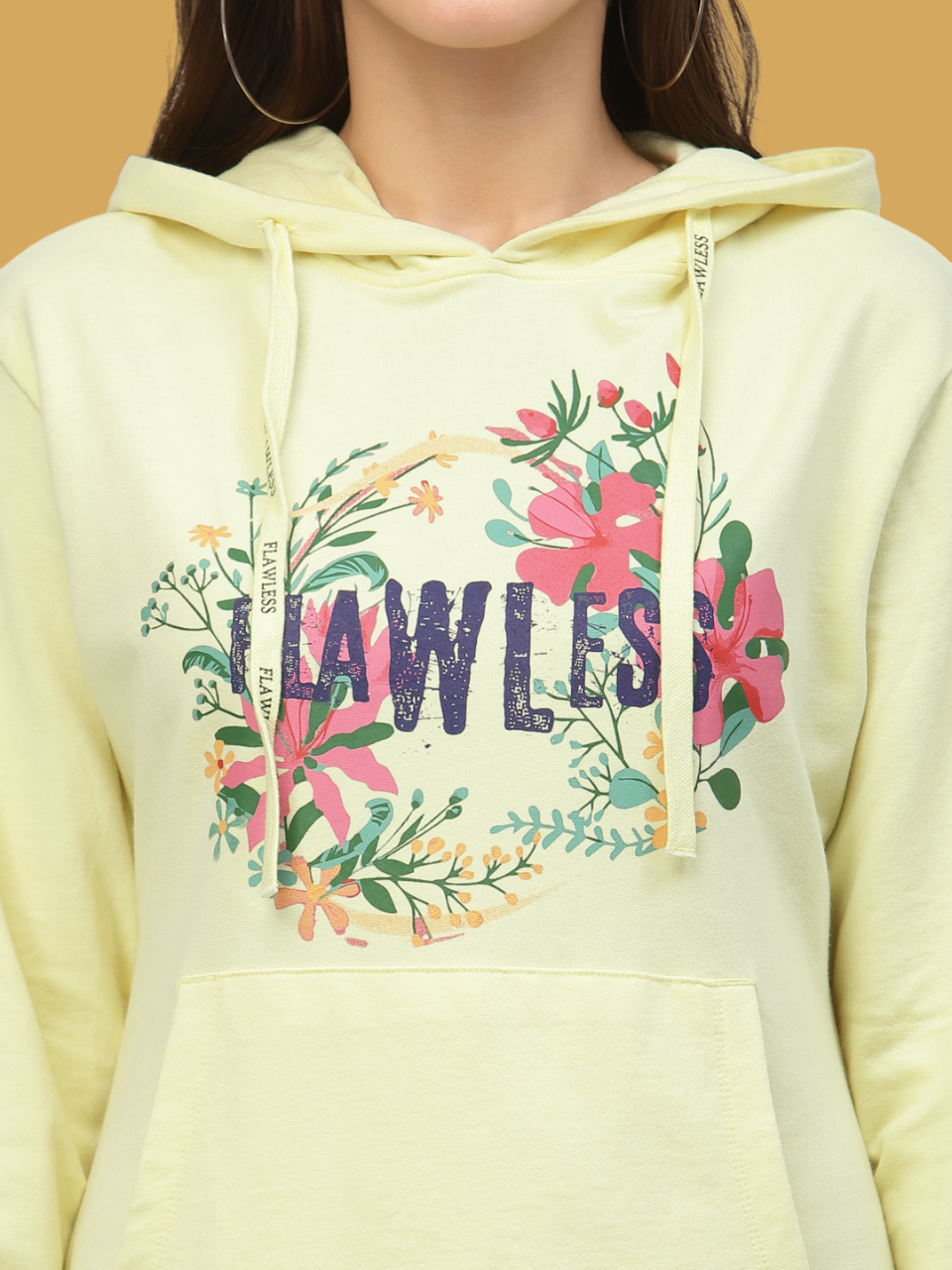 Flawless Women Yellow Winter Dress Being Flawless
