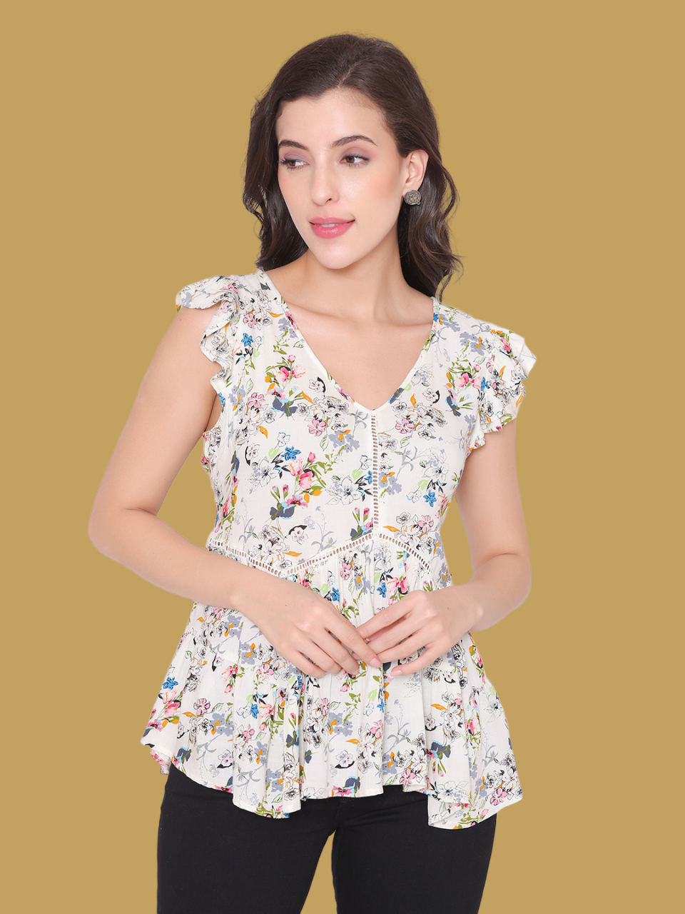 Flawless Women Flow Button Top | ORCHID Being Flawless