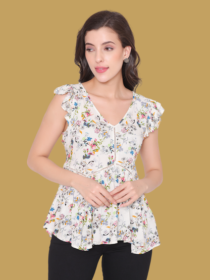 Flawless Women Flow Button Top | ORCHID Being Flawless