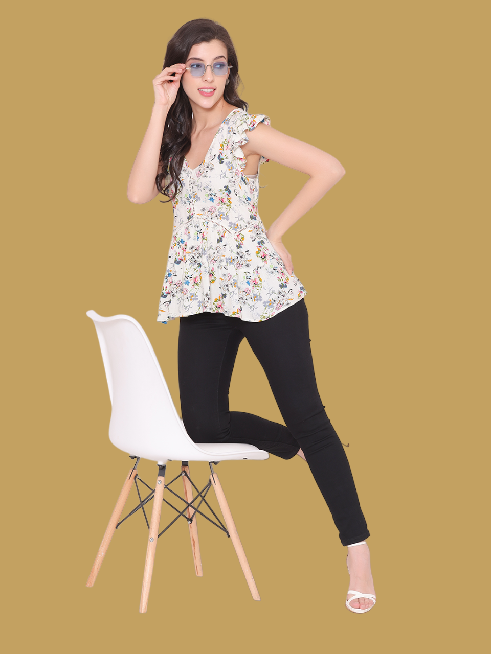 Flawless Women Flow Button Top | ORCHID Being Flawless
