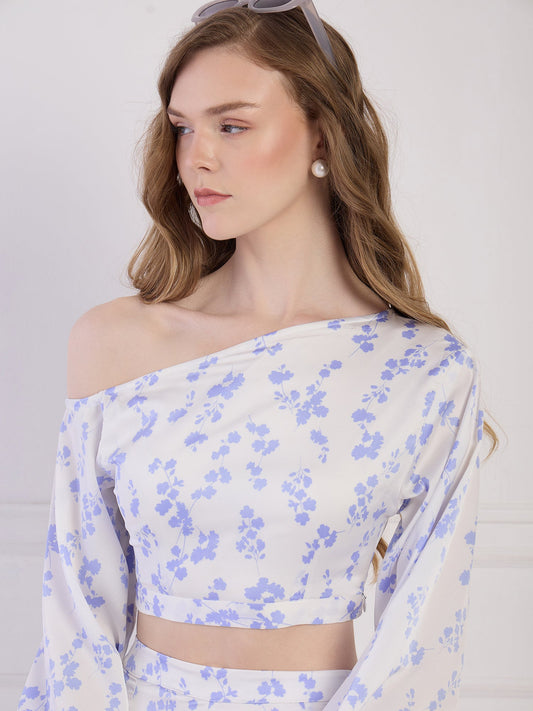 Flawless Women One Shoulder Top & Pant Co-Ord Set | SATURN Being Flawless