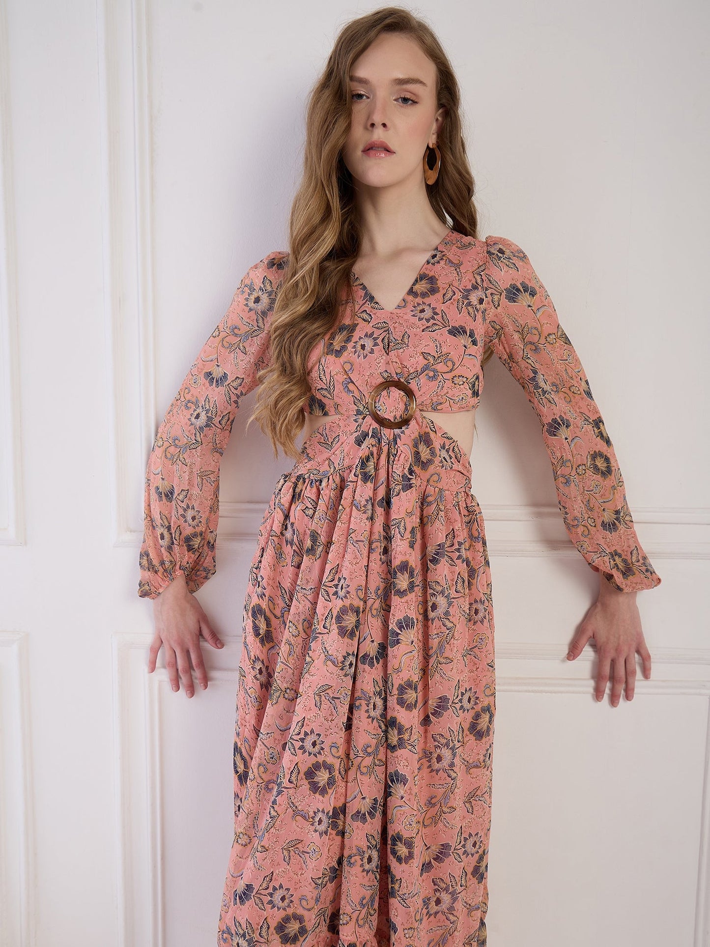 Flawless Trendy Cut-Out Party Dress for Women | MONICA Being Flawless