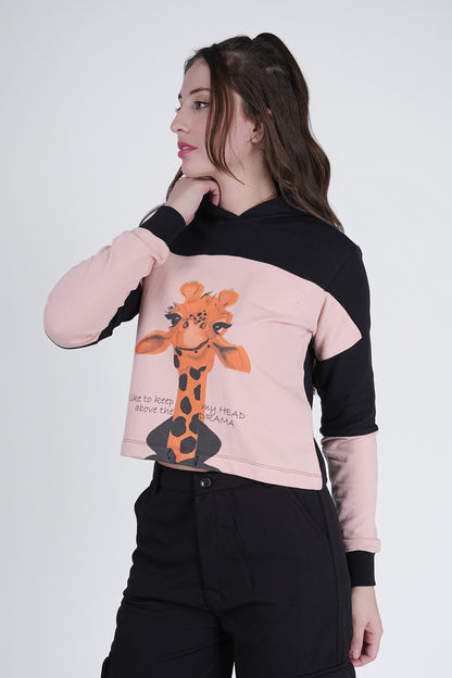 Flawless Women Trendy Hung Hoodie | CASSI Being Flawless
