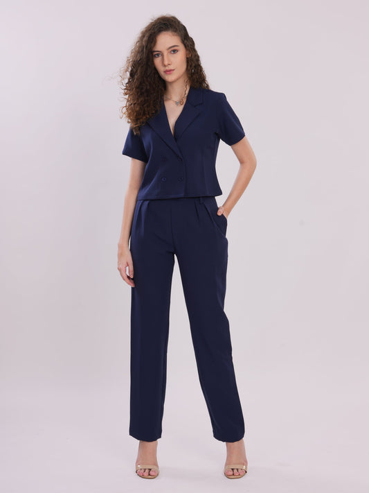 Blue cord set Being Flawless