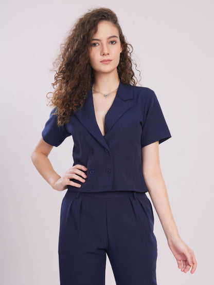 Blue cord set Being Flawless