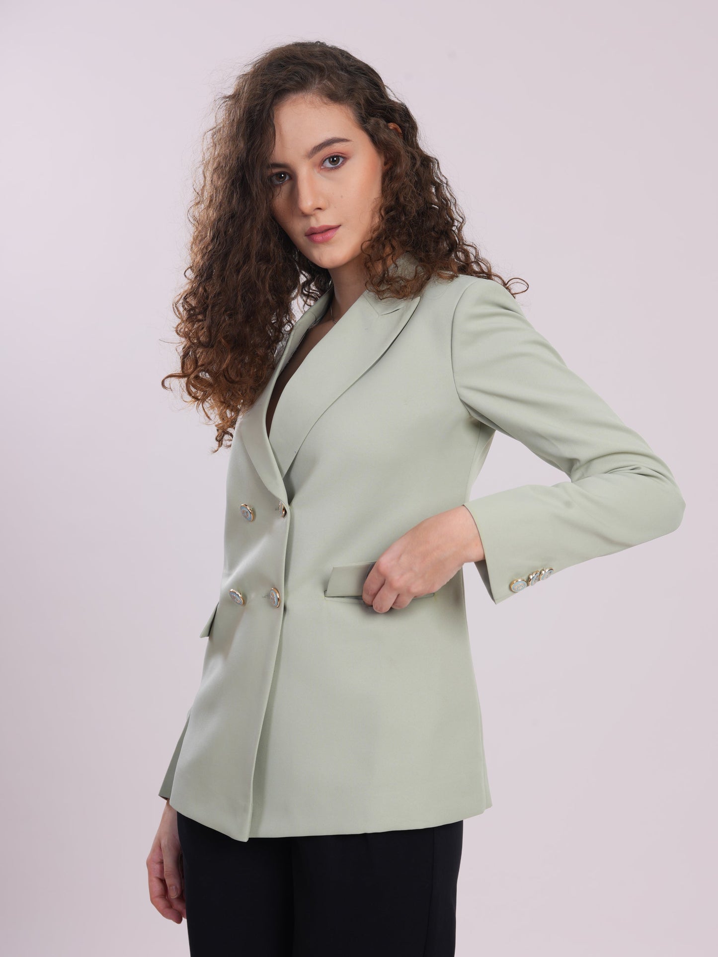 Teal blazer (Copy) Being Flawless