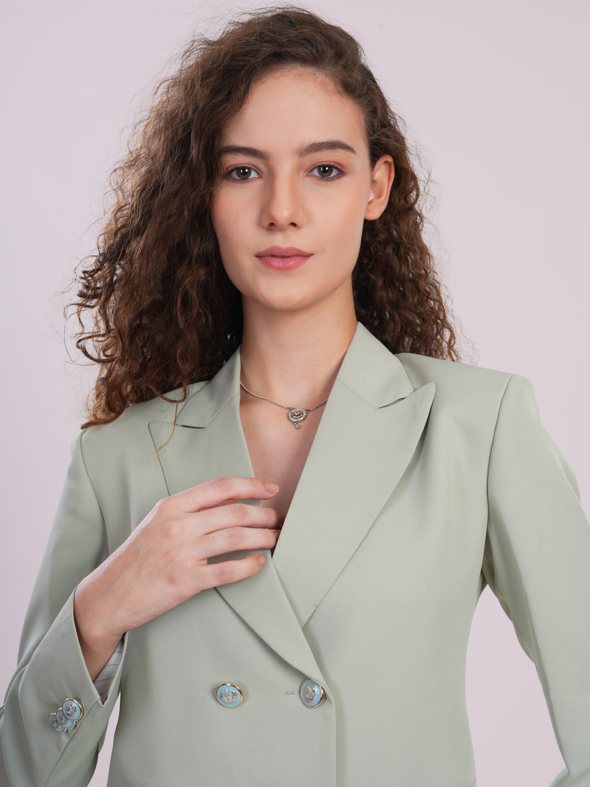 Teal blazer (Copy) Being Flawless