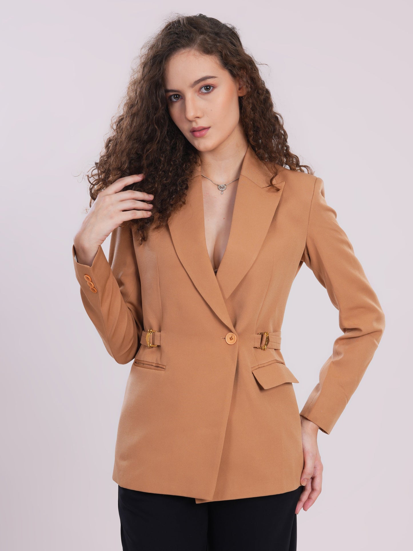 Flawless Brown Blazer Being Flawless