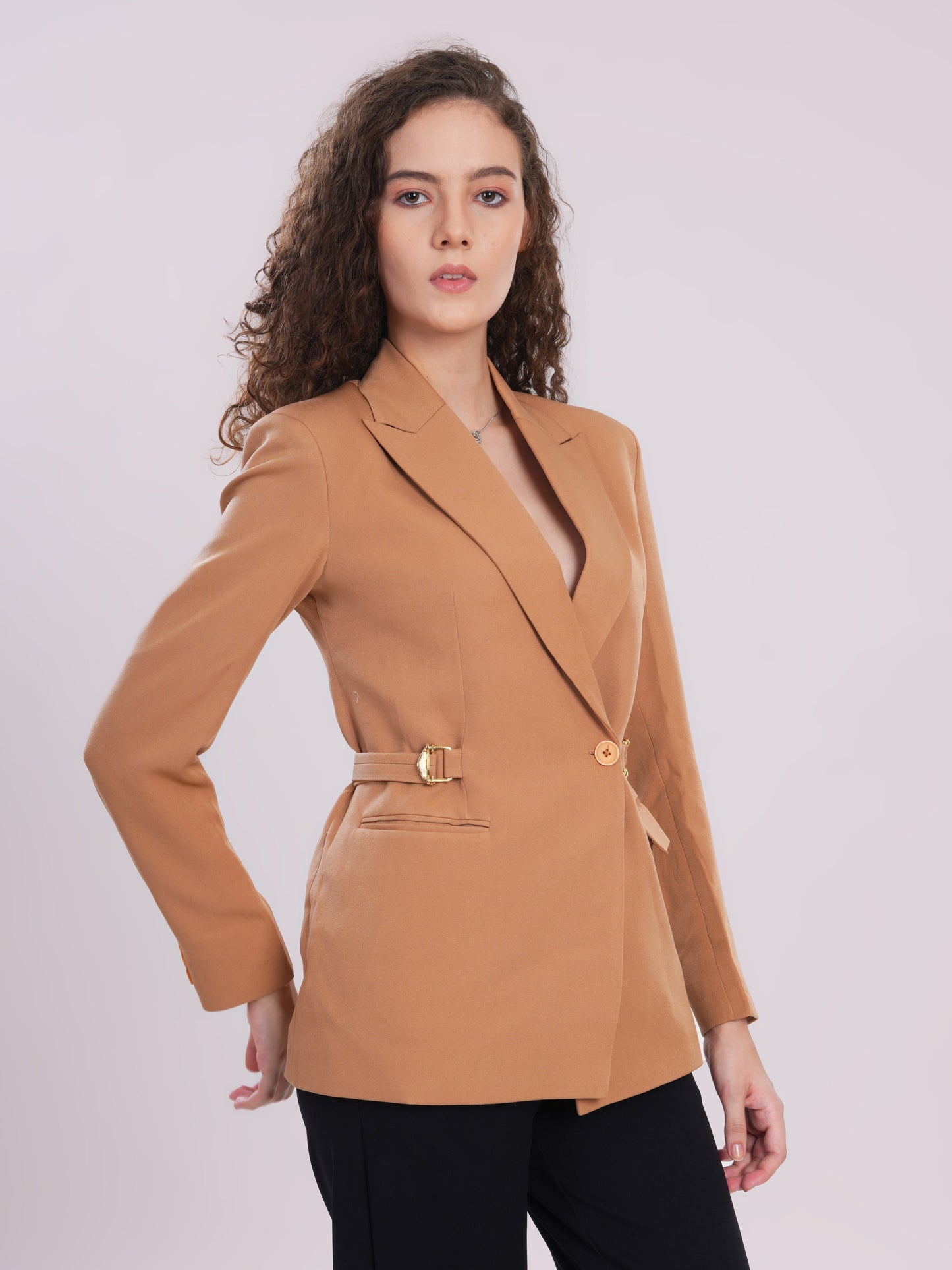 Flawless Brown Blazer Being Flawless