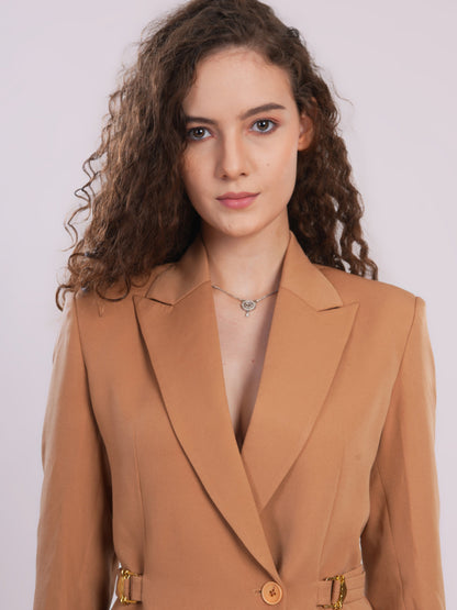 Flawless Brown Blazer Being Flawless