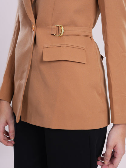 Flawless Brown Blazer Being Flawless